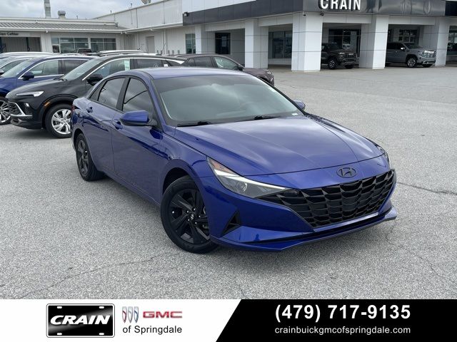 2023 Hyundai Elantra Hybrid Blue