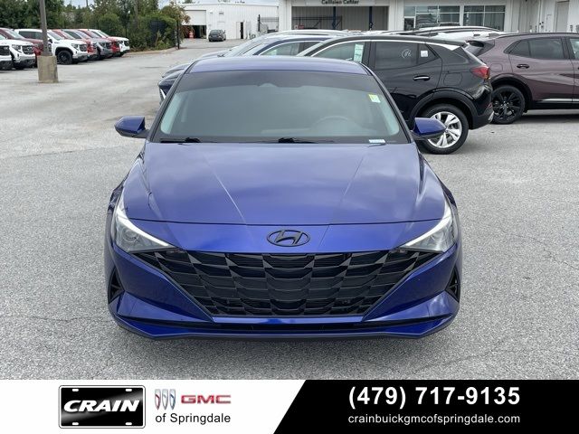 2023 Hyundai Elantra Hybrid Blue