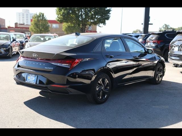 2023 Hyundai Elantra Hybrid Blue