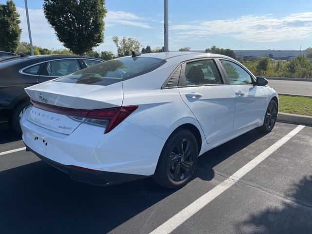 2023 Hyundai Elantra Hybrid Blue