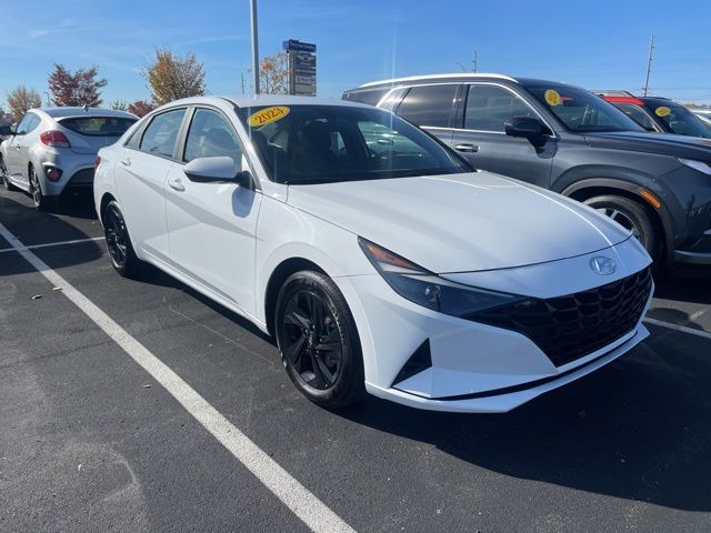 2023 Hyundai Elantra Hybrid Blue