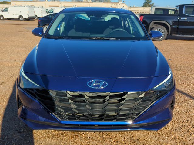 2023 Hyundai Elantra Hybrid Blue