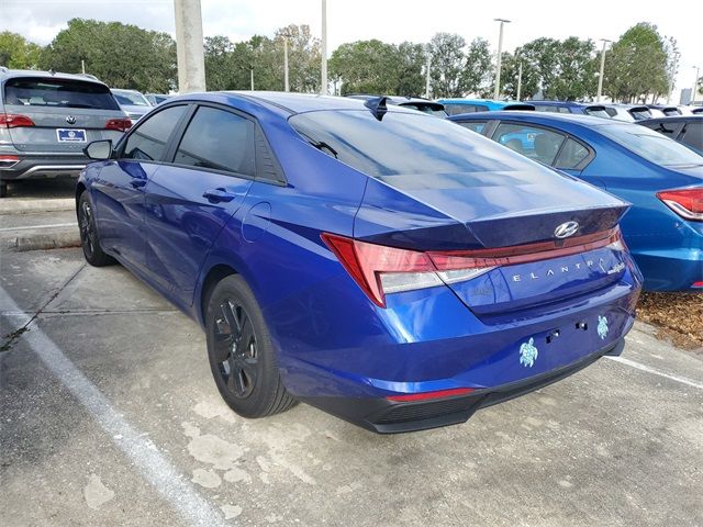 2023 Hyundai Elantra Hybrid Blue