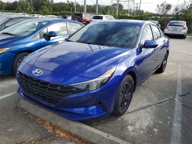 2023 Hyundai Elantra Hybrid Blue