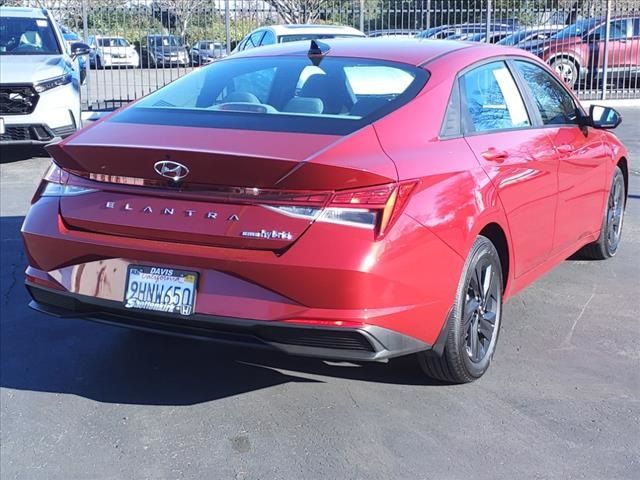 2023 Hyundai Elantra Hybrid Blue