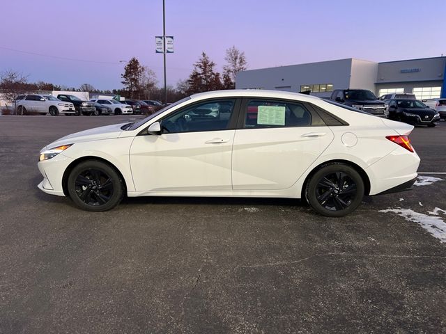 2023 Hyundai Elantra Hybrid Blue