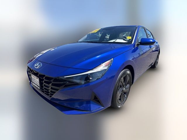 2023 Hyundai Elantra Hybrid Blue