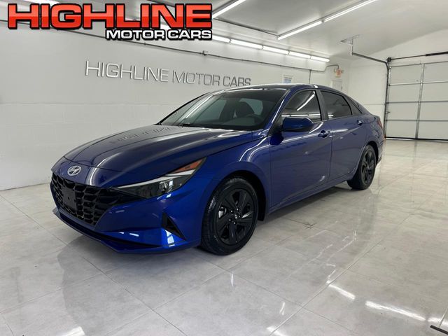 2023 Hyundai Elantra Hybrid Blue