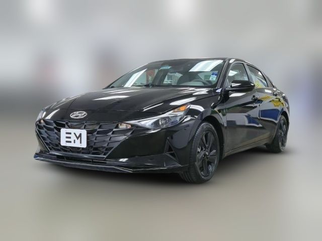 2023 Hyundai Elantra Hybrid Blue