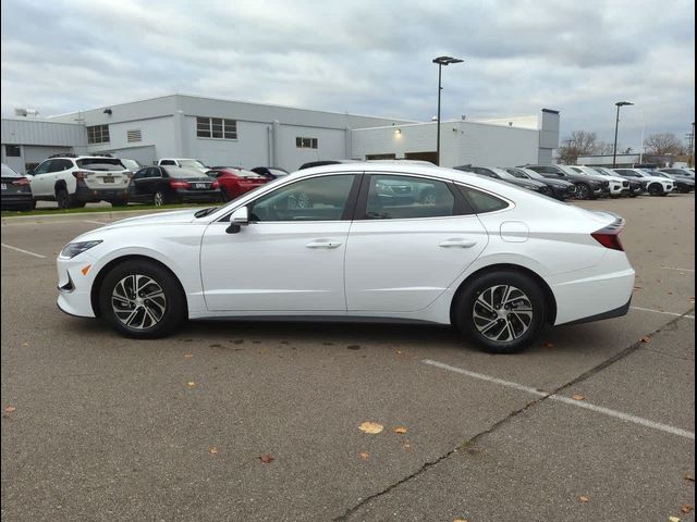 2023 Hyundai Sonata Hybrid Blue