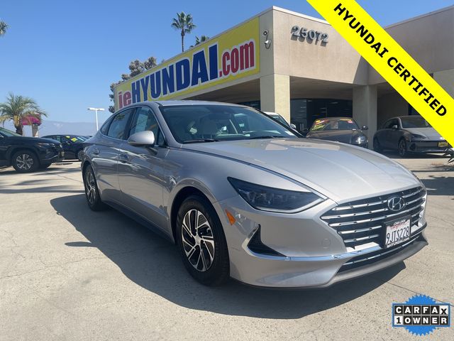 2023 Hyundai Sonata Hybrid Blue