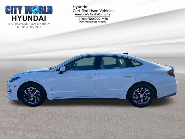 2023 Hyundai Sonata Hybrid Blue