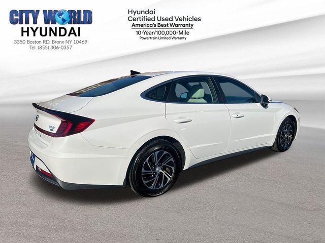 2023 Hyundai Sonata Hybrid Blue