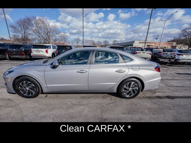 2023 Hyundai Sonata Hybrid Blue