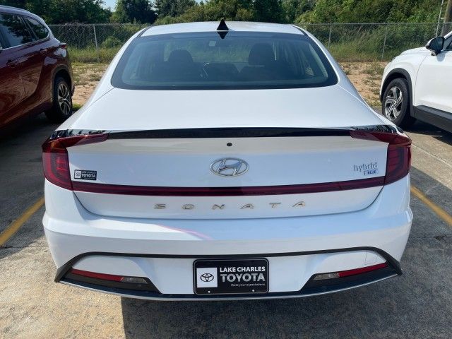 2023 Hyundai Sonata Hybrid Blue