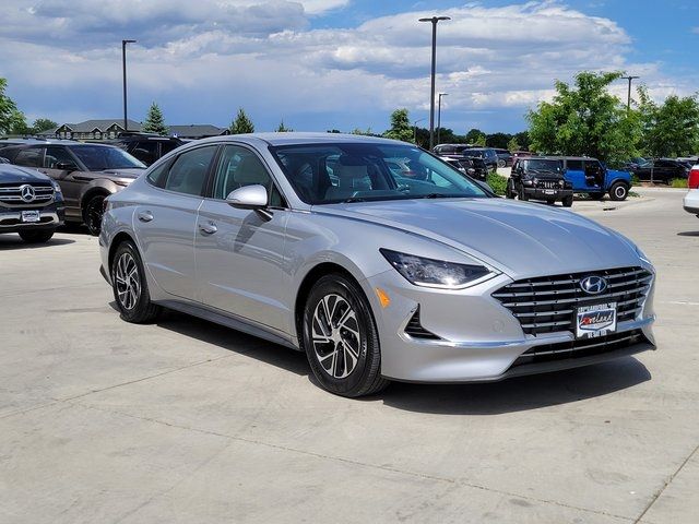 2023 Hyundai Sonata Hybrid Blue