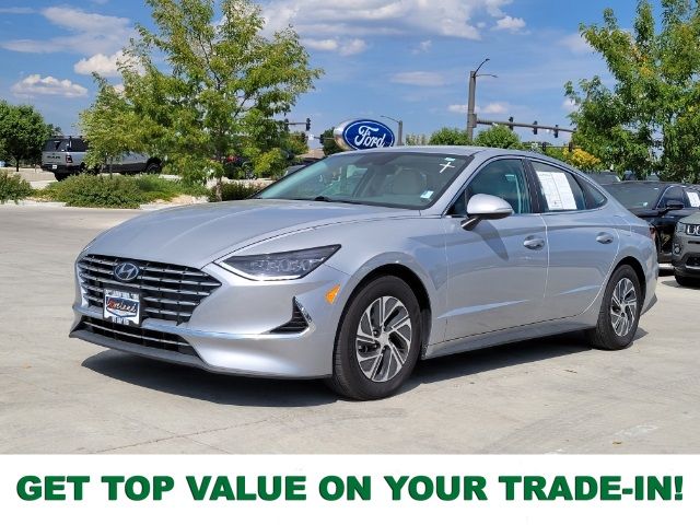 2023 Hyundai Sonata Hybrid Blue