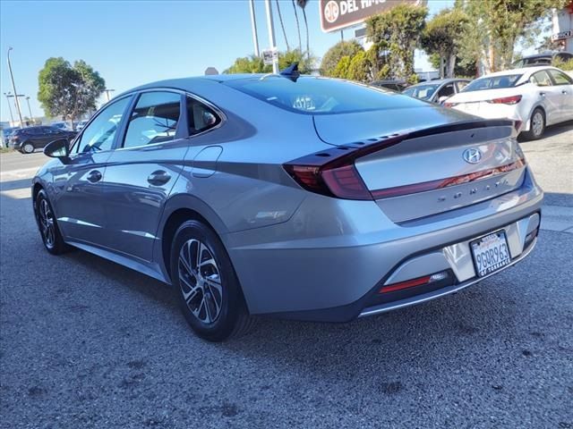 2023 Hyundai Sonata Hybrid Blue