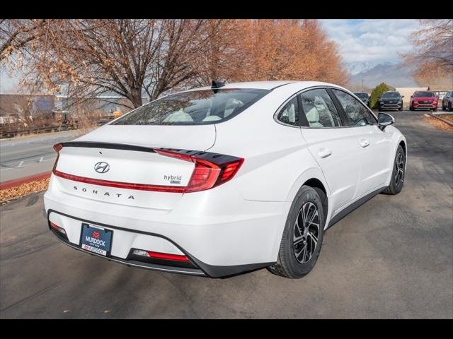 2023 Hyundai Sonata Hybrid Blue