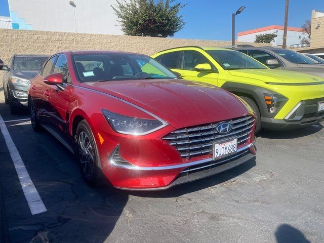 2023 Hyundai Sonata Hybrid Blue