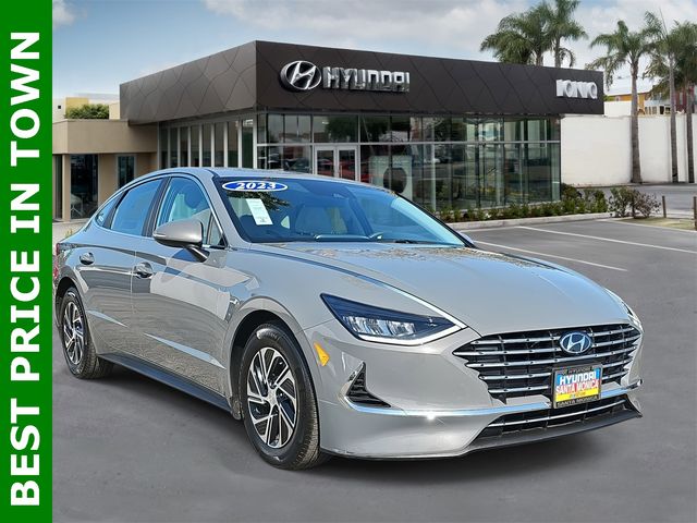 2023 Hyundai Sonata Hybrid Blue