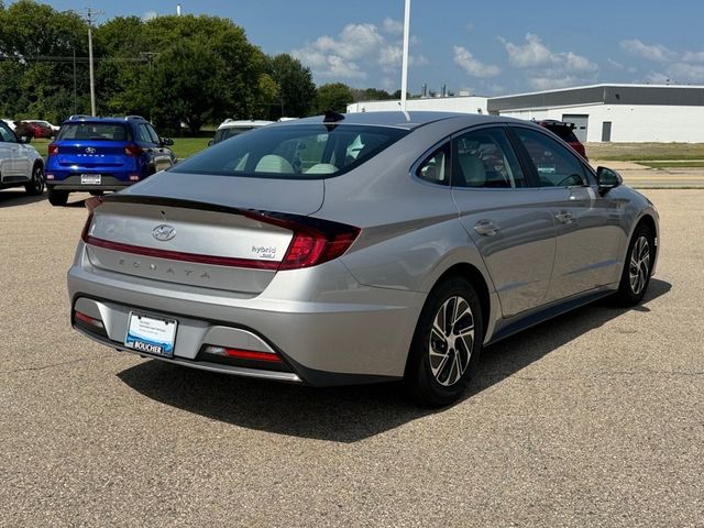 2023 Hyundai Sonata Hybrid Blue