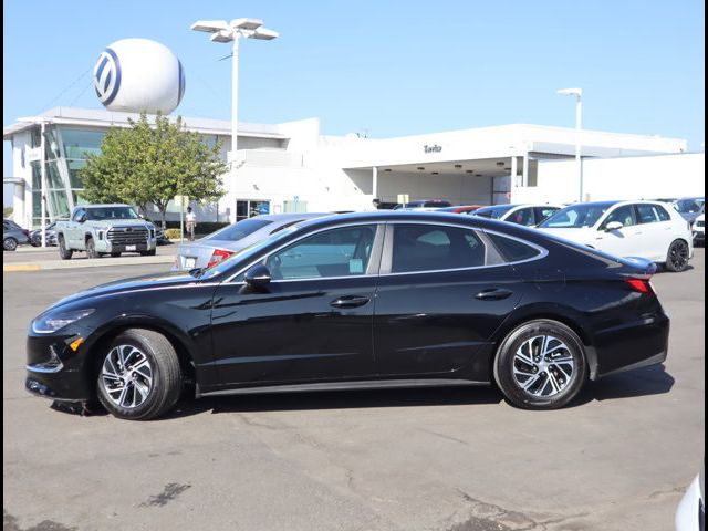 2023 Hyundai Sonata Hybrid Blue