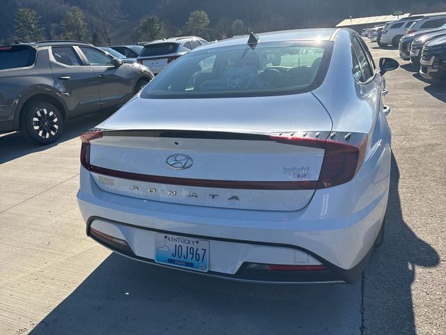 2023 Hyundai Sonata Hybrid Blue