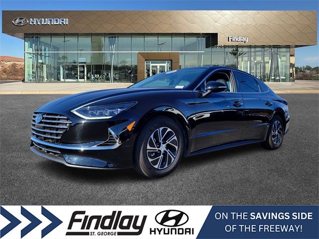 2023 Hyundai Sonata Hybrid Blue