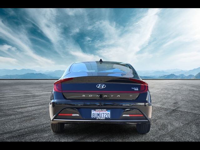 2023 Hyundai Sonata Hybrid Blue