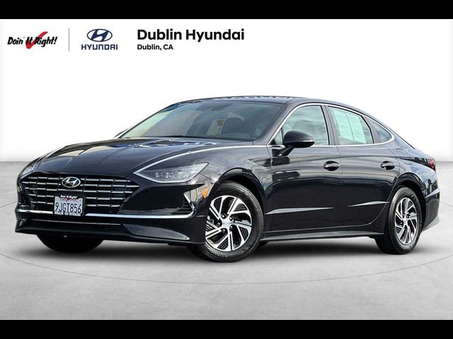 2023 Hyundai Sonata Hybrid Blue