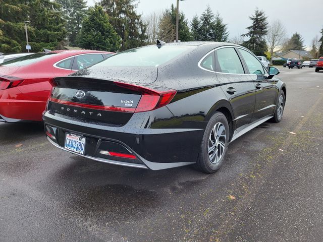 2023 Hyundai Sonata Hybrid Blue