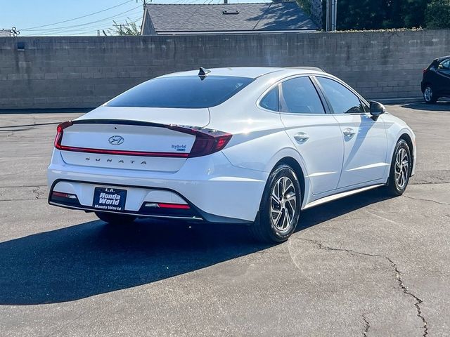 2023 Hyundai Sonata Hybrid Blue