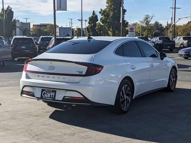 2023 Hyundai Sonata Hybrid Blue