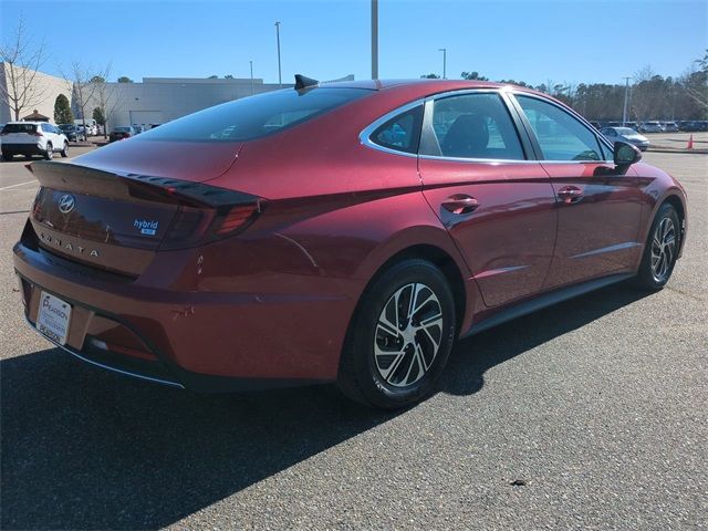 2023 Hyundai Sonata Hybrid Blue