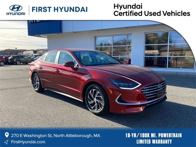 2023 Hyundai Sonata Hybrid Blue