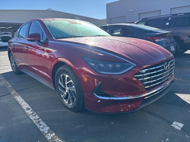 2023 Hyundai Sonata Hybrid Blue