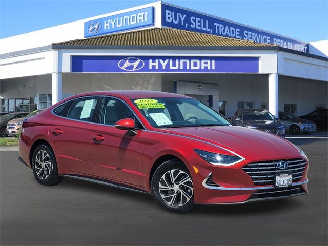 2023 Hyundai Sonata Hybrid Blue