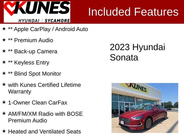 2023 Hyundai Sonata Hybrid Limited