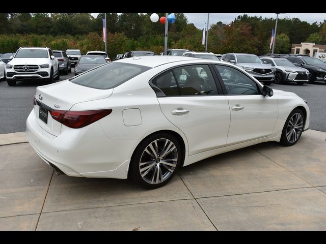 2023 INFINITI Q50 Sensory