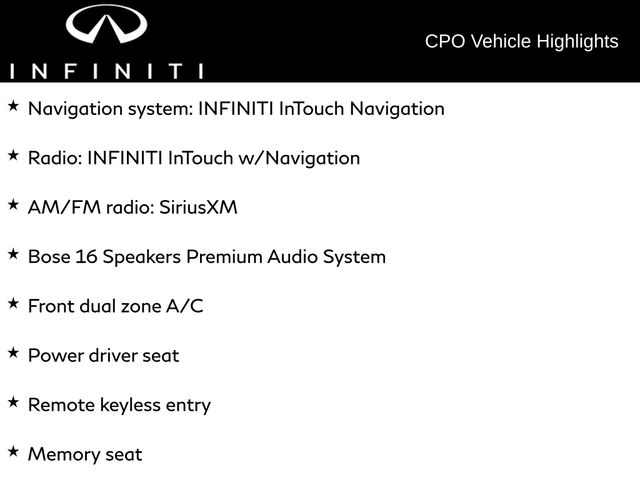 2023 INFINITI Q50 Sensory