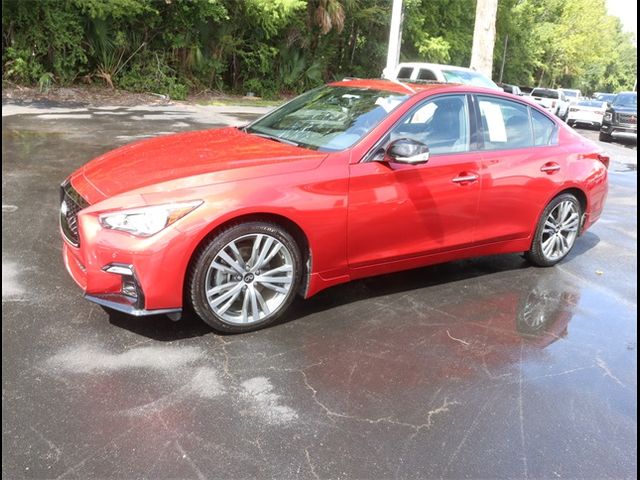 2023 INFINITI Q50 Sensory