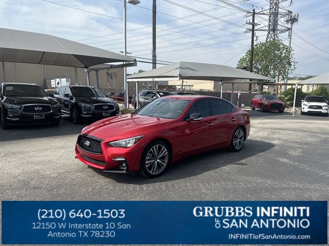 2023 INFINITI Q50 Sensory