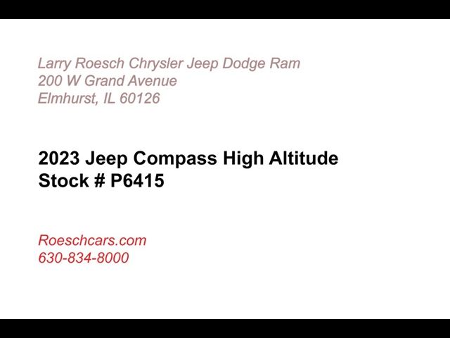 2023 Jeep Compass High Altitude