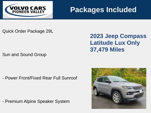 2023 Jeep Compass Latitude Lux