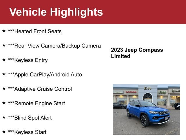 2023 Jeep Compass Limited