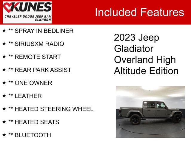 2023 Jeep Gladiator High Altitude