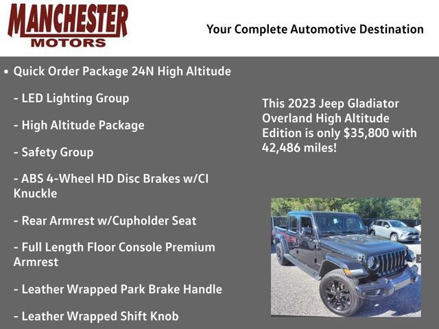 2023 Jeep Gladiator High Altitude