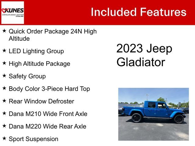 2023 Jeep Gladiator High Altitude