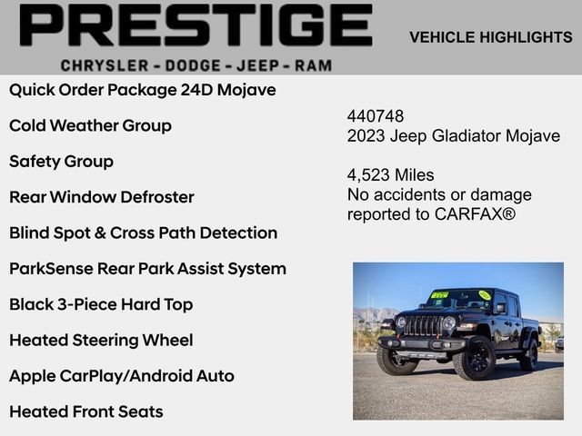 2023 Jeep Gladiator Mojave